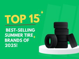 Sommardäcksäsongen 2025: Här är de 15 mest populära märkena!