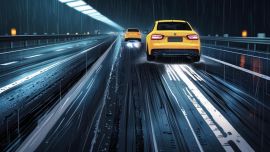 Däcktest avslöjar: Billiga och slitna däck kan förlänga bromssträckan med upp till 28 meter på våta vägar