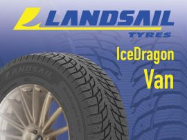 Landsail IceDragon Van dubbdäck för transportbilar
