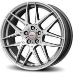 MOMO Momo Competizione Titan-Silver Polished 8x18 5x112 ET45 CB72,3 60° 700 kg