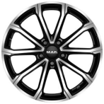 MAK MAK Davinci Black Mirror 6x16 5x100 ET35 CB57,1 R13 700 kg