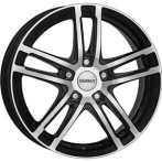 DEZENT Dezent TZ dark Black/polished 7,5x18 5x112 ET44 CB66,6 (Long bolt) R14 760 kg