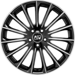 Msw MSW 30 Gloss Black Full Polished 9,5x19 5x112 ET45 CB73,1 60° 760 kg