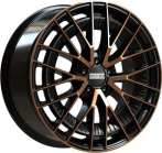 FONDMETAL Fondmetal Kari Black Clearcoat Matt Bronze Machined 8x18 5x112 ET45 CB66,6 R14 830 kg