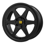 MOMO Momo Heritage 6 Matt Black 8x18 5x112 ET45 CB72,3 60° 700 kg