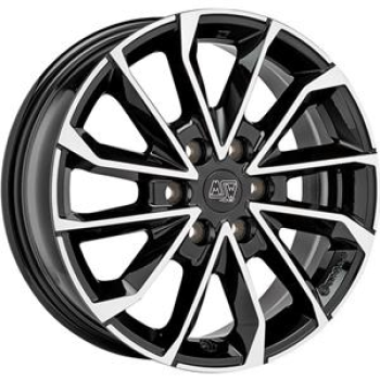 MSW 42 Van Gloss Black Full Polished 6,5x17 6x120 ET50 CB74,5 60° 1250 kg