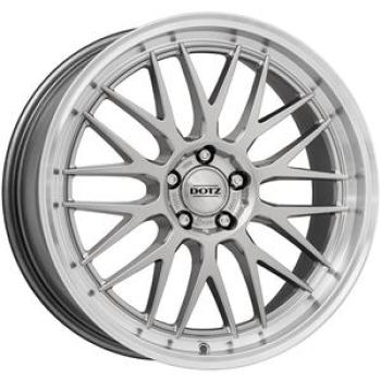 Dotz Bilbao Silver/polished lip 8x18 5x112 ET31 CB66,6 R13 750 kg