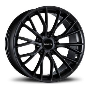 MAK Munchen Matt Black 8x18 5x120 ET34 CB72,6 60° 705 kg
