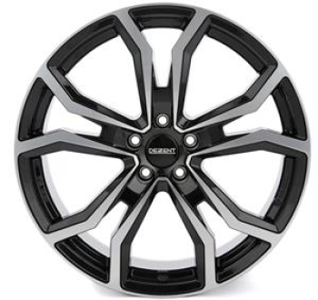 Dezent TV dark Black/polished 7x18 5x112 ET43 CB57,1 R13 755 kg
