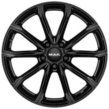 MAK Davinci Gloss Black 7x17 5x114.3 ET40 CB66,1 60° 810 kg