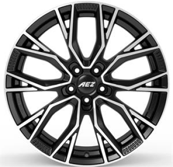 AEZ Toronto dark Black/polished 8x18 5x112 ET39 CB66,6 R13 810 kg
