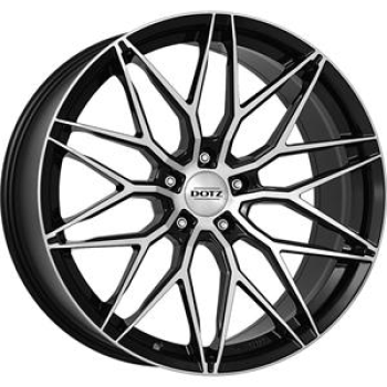 Dotz Suzuka dark Black/polished 8x18 5x108 ET45 CB70,1 60° 660 kg