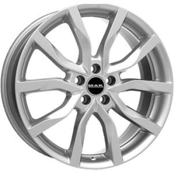 MAK Highlands Silver 8x19 5x120 ET38 CB72,6 Flat 1025 kg