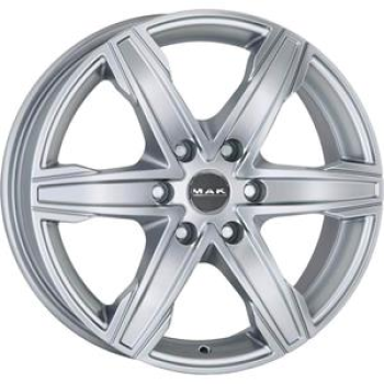 MAK King 6 Silver 8x18 6x139.7 ET50 CB95,1 60° 1215 kg