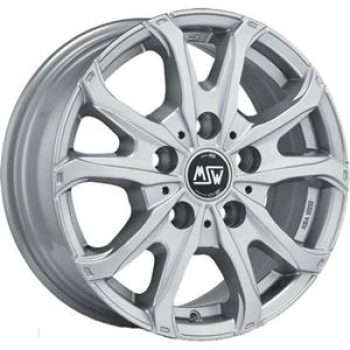 MSW 48 Van Full Silver 7x17 5x112 ET51 CB66,6 R14 950 kg