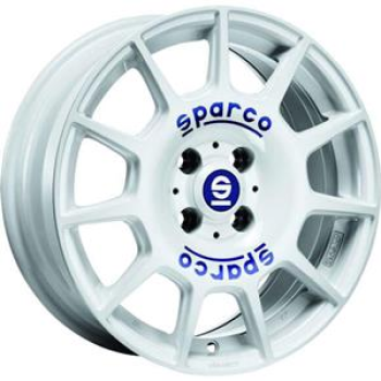 Sparco Terra White Blue Lettering 7x16 5x114.3 ET45 CB75,0 60° 650 kg