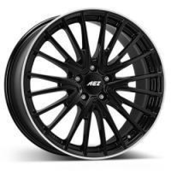 AEZ Berlin Black/polished lip 8x19 5x112 ET38 CB66,6 R14 775 kg