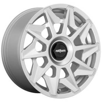 Rotiform R124 Cvt Gloss Silver 8,5x20 5x112 ET45 CB72,6 (PCD2: 5x120) 60° 725 kg