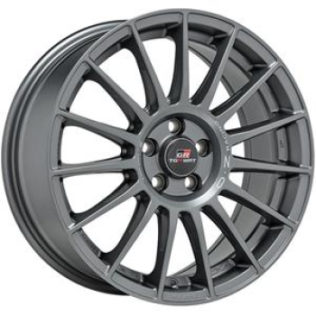 OZ Racing Superturismo TGR-WRT Matt Graphite + Silver Lettering 7,5x17 5x114.3 ET45 CB75,0 60° 650 kg