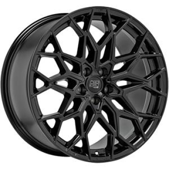 MSW 51 Gloss Black 9,5x22 5x120 ET42 CB72,6 60° 1020 kg