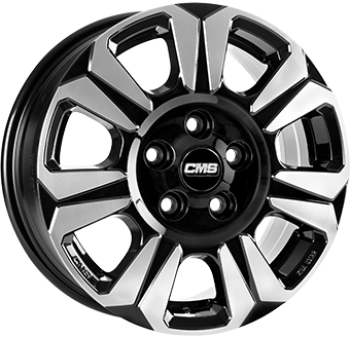 CMS C31 Diamond Black Gloss 6,5x16 5x118 ET60 CB71,1 60° 1150 kg