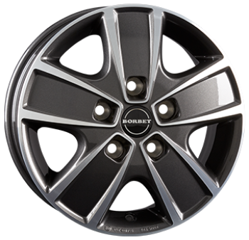 6,0X16 BORBET CWG 5/130 ET68 CH78,1